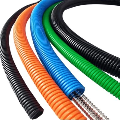 Conduit metàl·lic flexible a l'aire lliure -